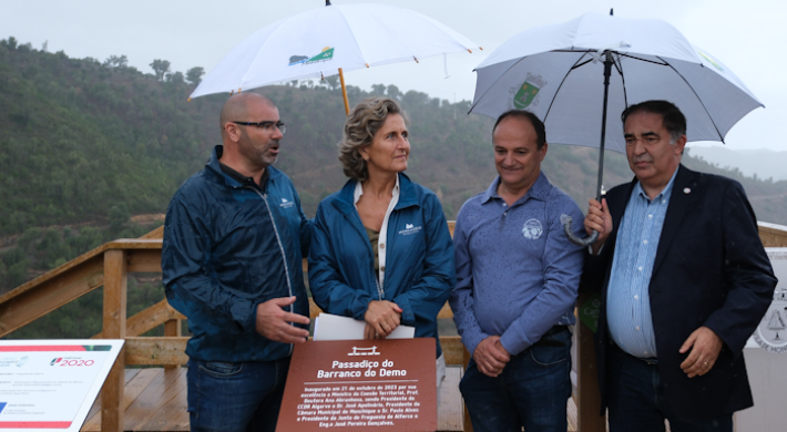 Ministra Da Coesão Territorial Inaugura Passadiço Do Barranco Do Demo Em Alferce Monchique 2175